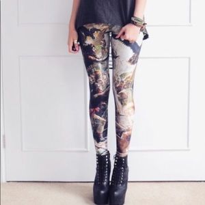 Blackmilk “call of napoleon” leggings